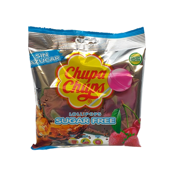 Chupa Chups Sugar Free X 6