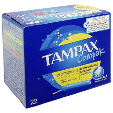 Tampax Compak Regular X 22